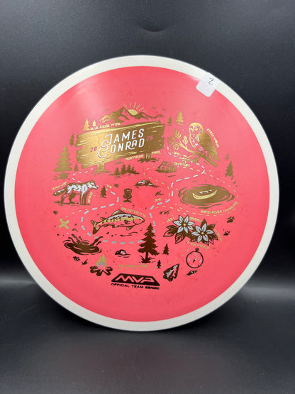 MVP Fission Trail - James Conrad Team Series Reddish Pink (2) - 168g
