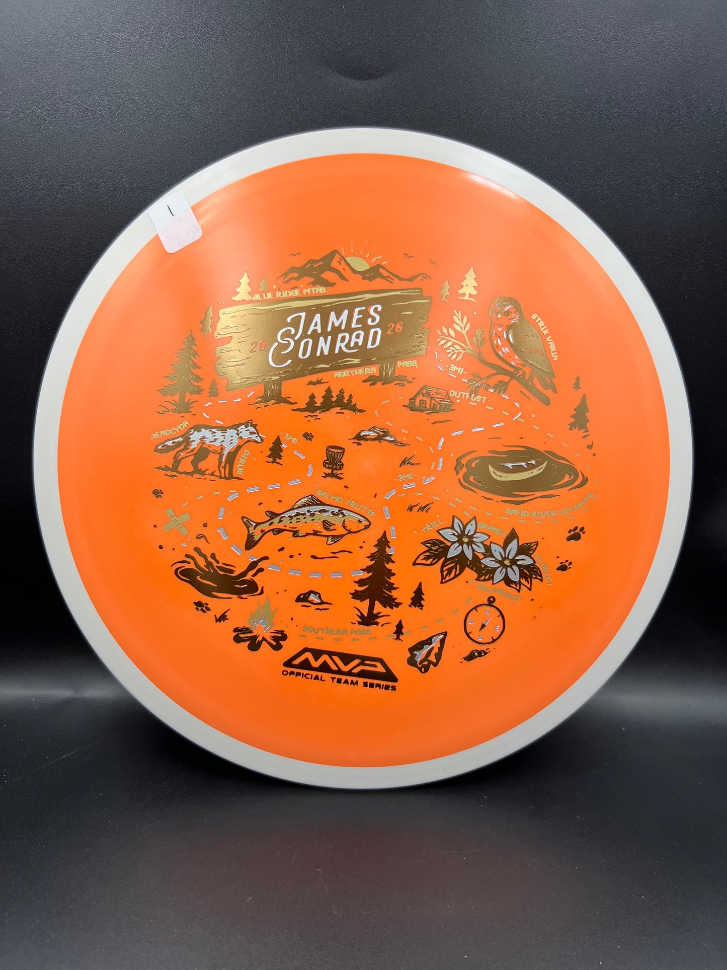 MVP Fission Trail - James Conrad Team Series Orange (1) - 157g