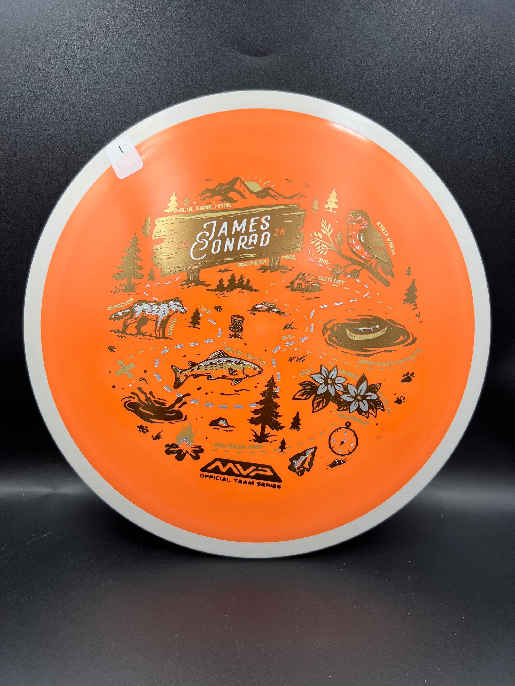 MVP Fission Trail - James Conrad Team Series Orange (1) - 157g