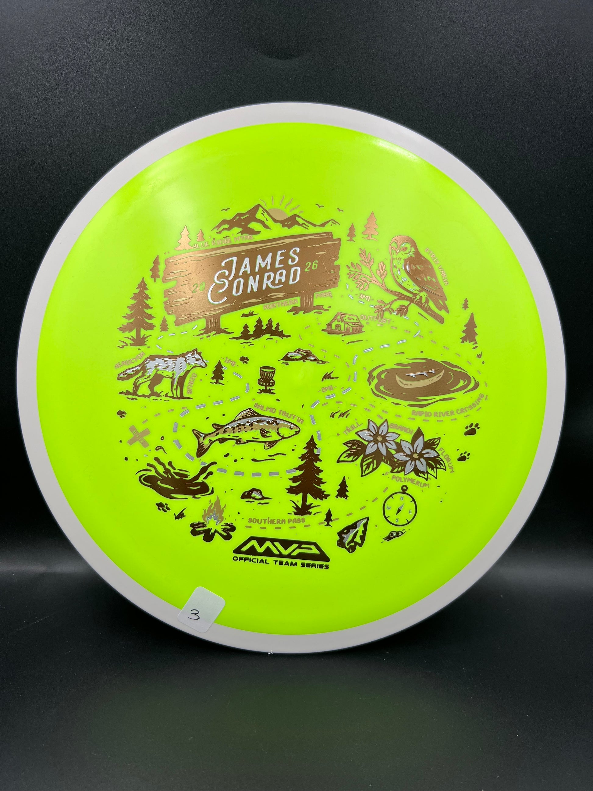 MVP Fission Trail - James Conrad Team Series Highlighter (3) - 157g