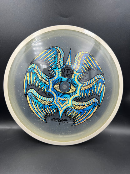Axiom Particle Proton Soft Rhythm OTB 2026 White Rim Clear Plate - 175g