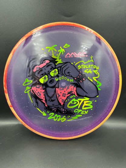 Axiom Particle Proton Soft Hex OTB 2026 Fire Rim Purple Plate - 176g