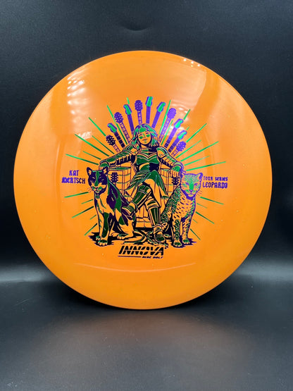 Innova 2026 Tour Series Metal Flake Star Leopard 3 Kat Mertsch Orange Green Purple Stamp - 172g