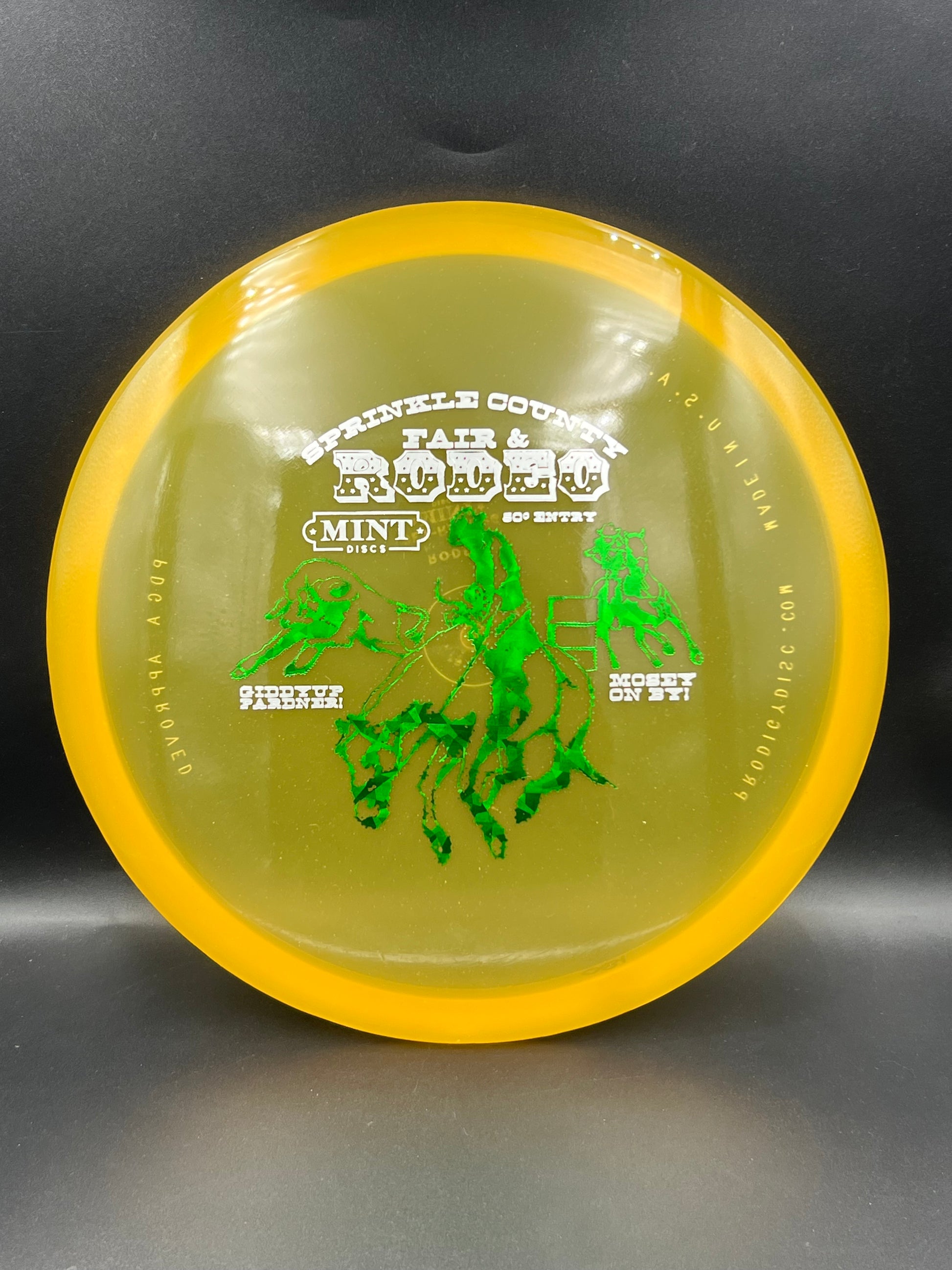 Mint Eternal Mega Soft Rodeo Yellow Orange Silver Green Stamp - 180g