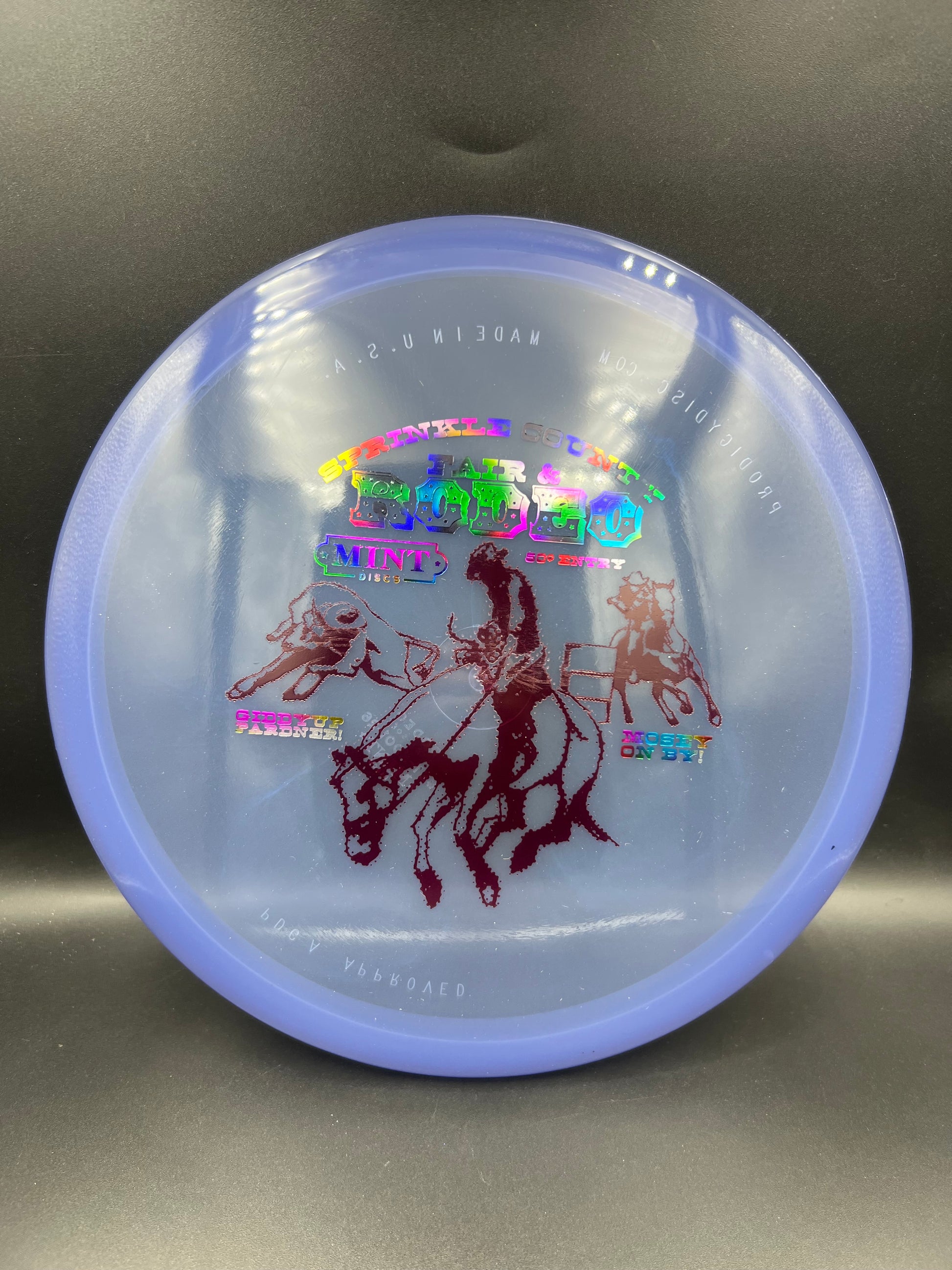 Mint Eternal Mega Soft Rodeo Blue Purple Rainbow Dark Red Stamp - 179g