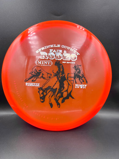 Mint Eternal Mega Soft Rodeo Red Orange Silver Black Stamp - 178g