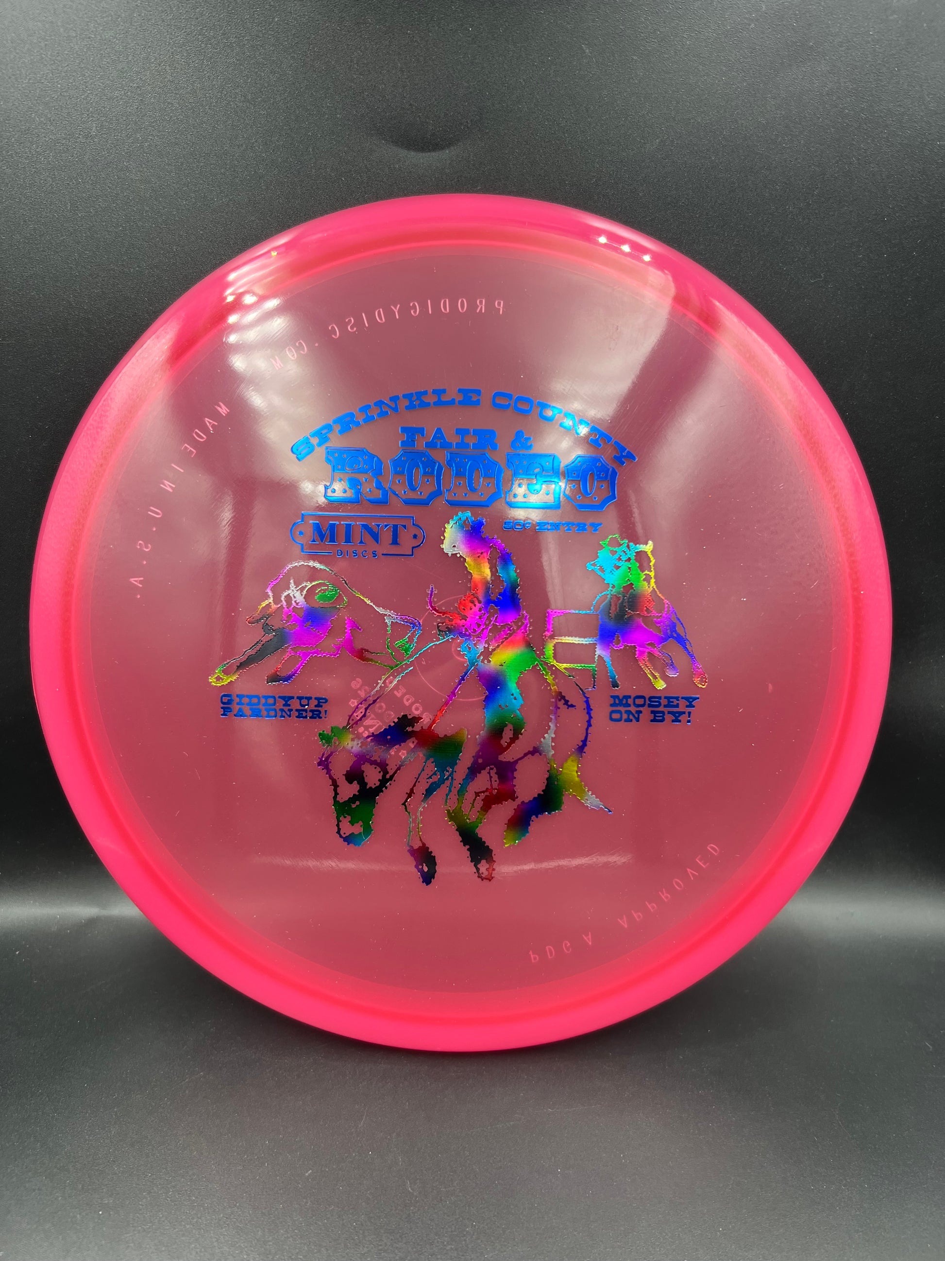 Mint Eternal Rodeo Pink Blue Rainbow Stamp - 180g