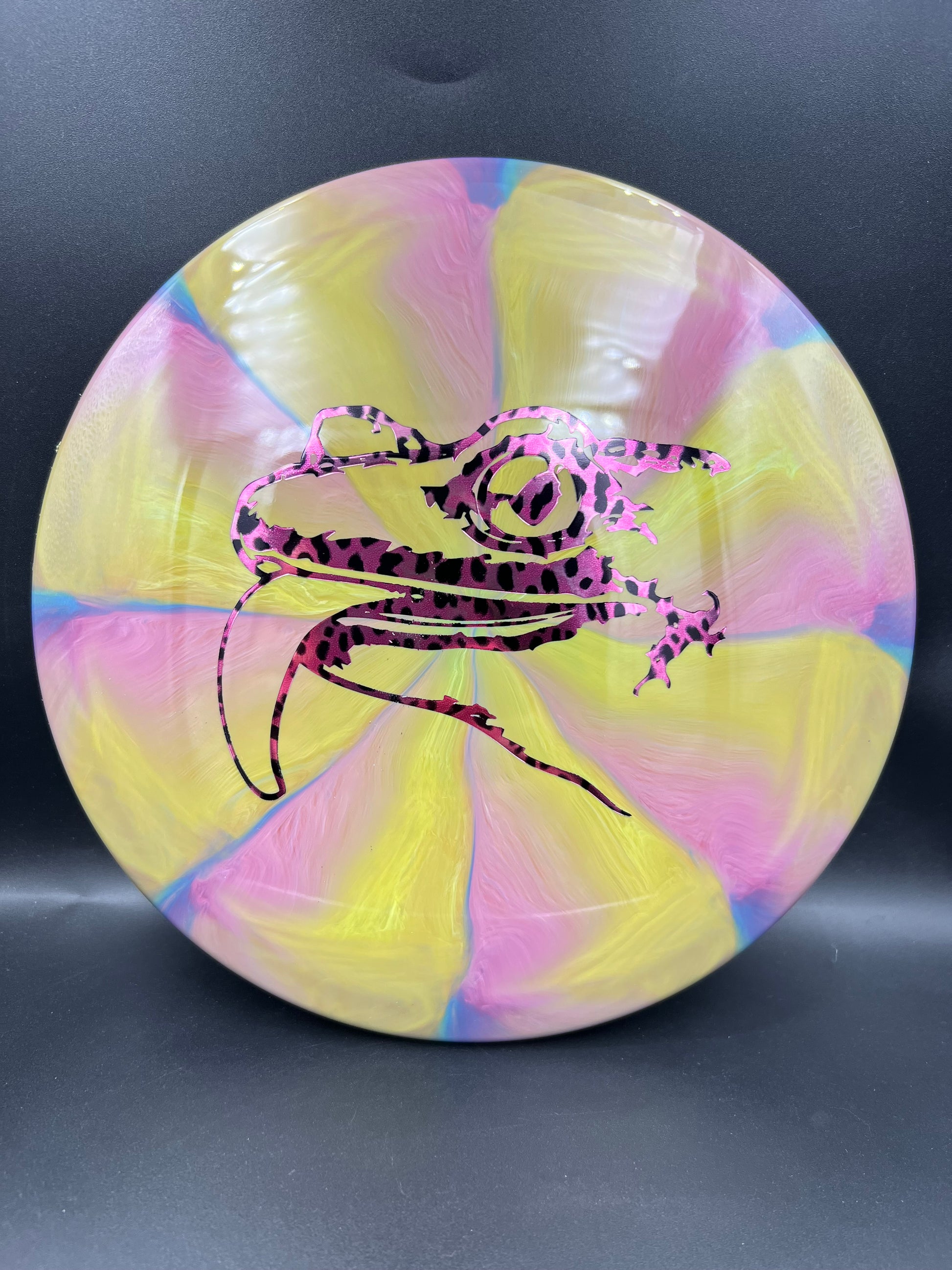 Mint Apex Swirl Salamander Face - Sand Pink Pink Leoaprd Stamp - 168g