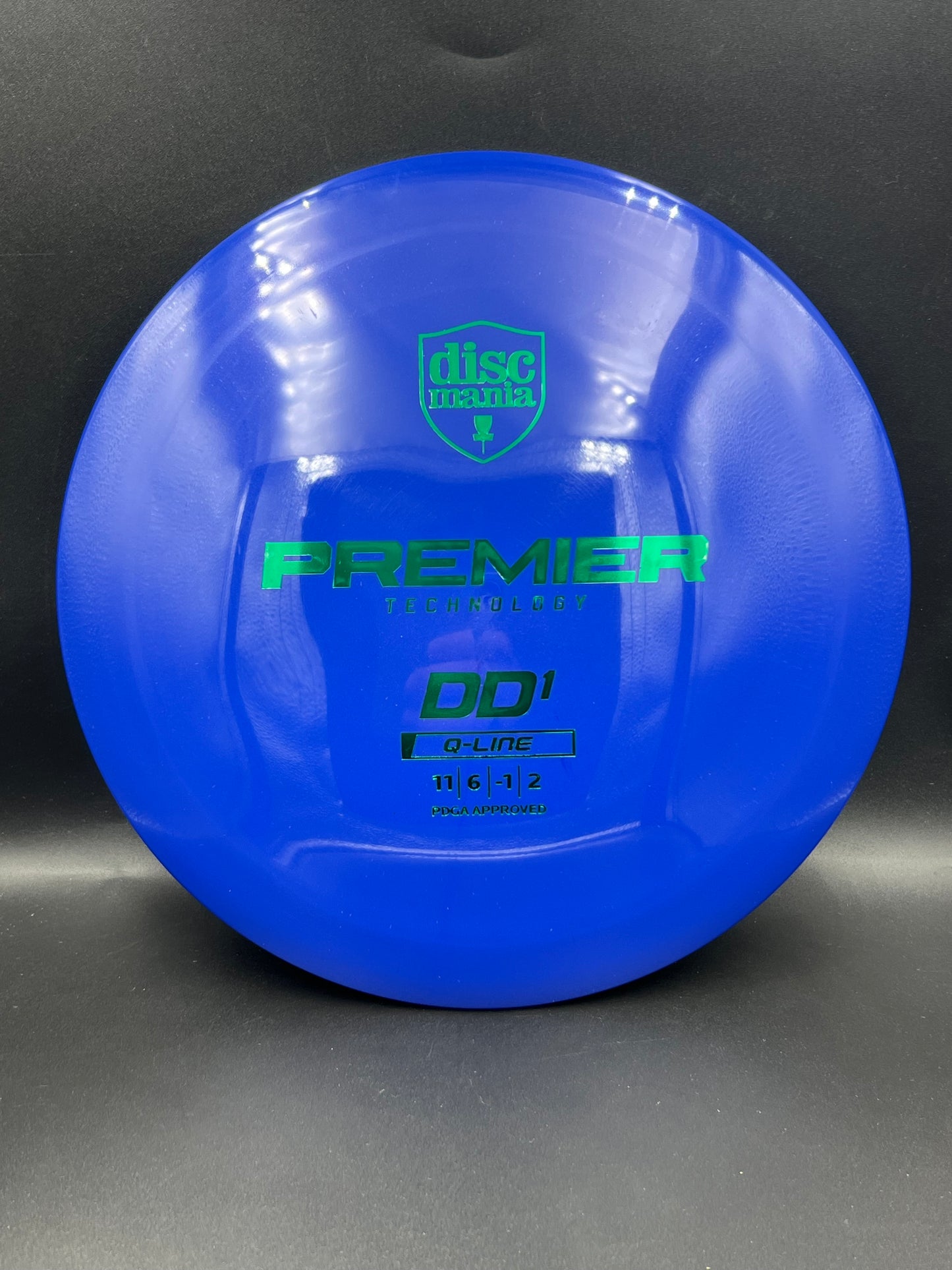 Discmania Q-Line DD1 Blue Green Stamp - 174g