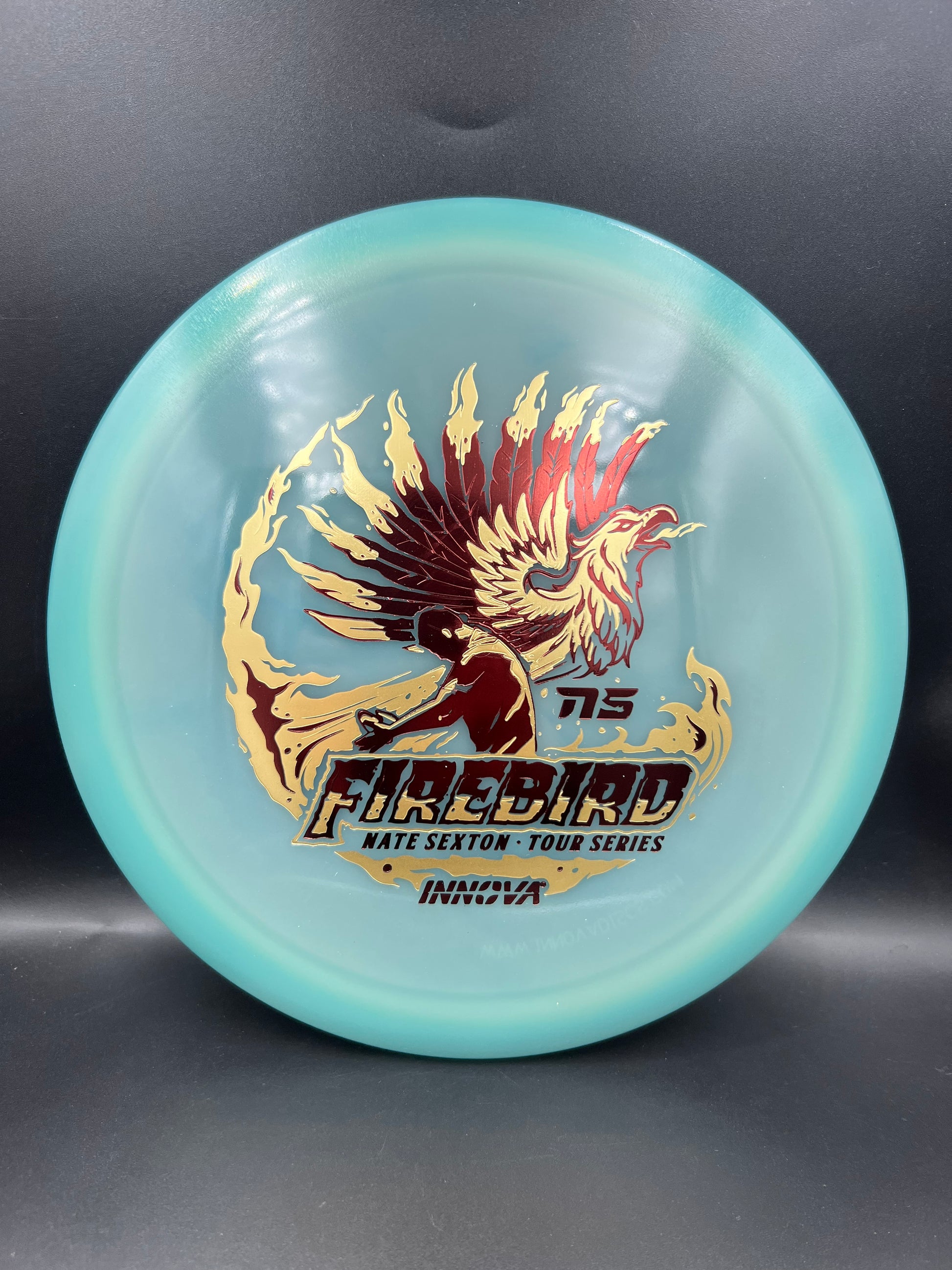Innova 2026 Tour Series Proto Glow Champion Firebird Nate Sexton Blue Blend Gold Maroon
