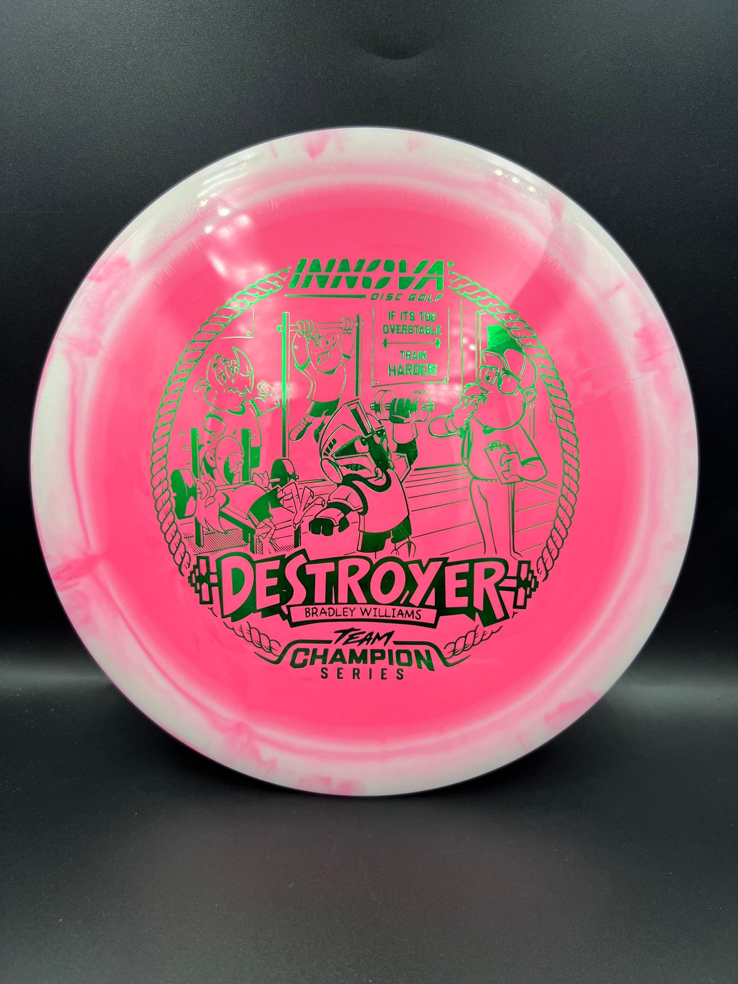 Innova Tour Series 2026 Halo Destroyer Bradley Williams Pink Green Stamp - 160g