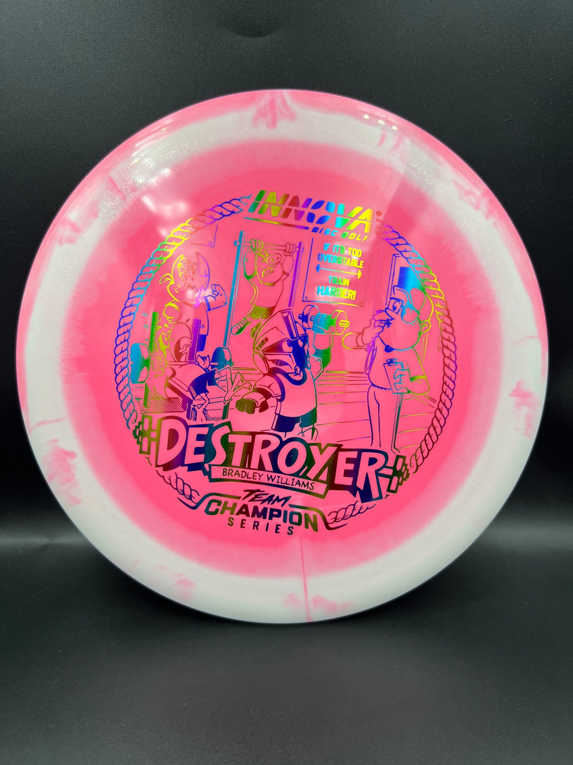Innova Tour Series 2026 Halo Destroyer Bradley Williams Pink Rainbow Stamp - 155g