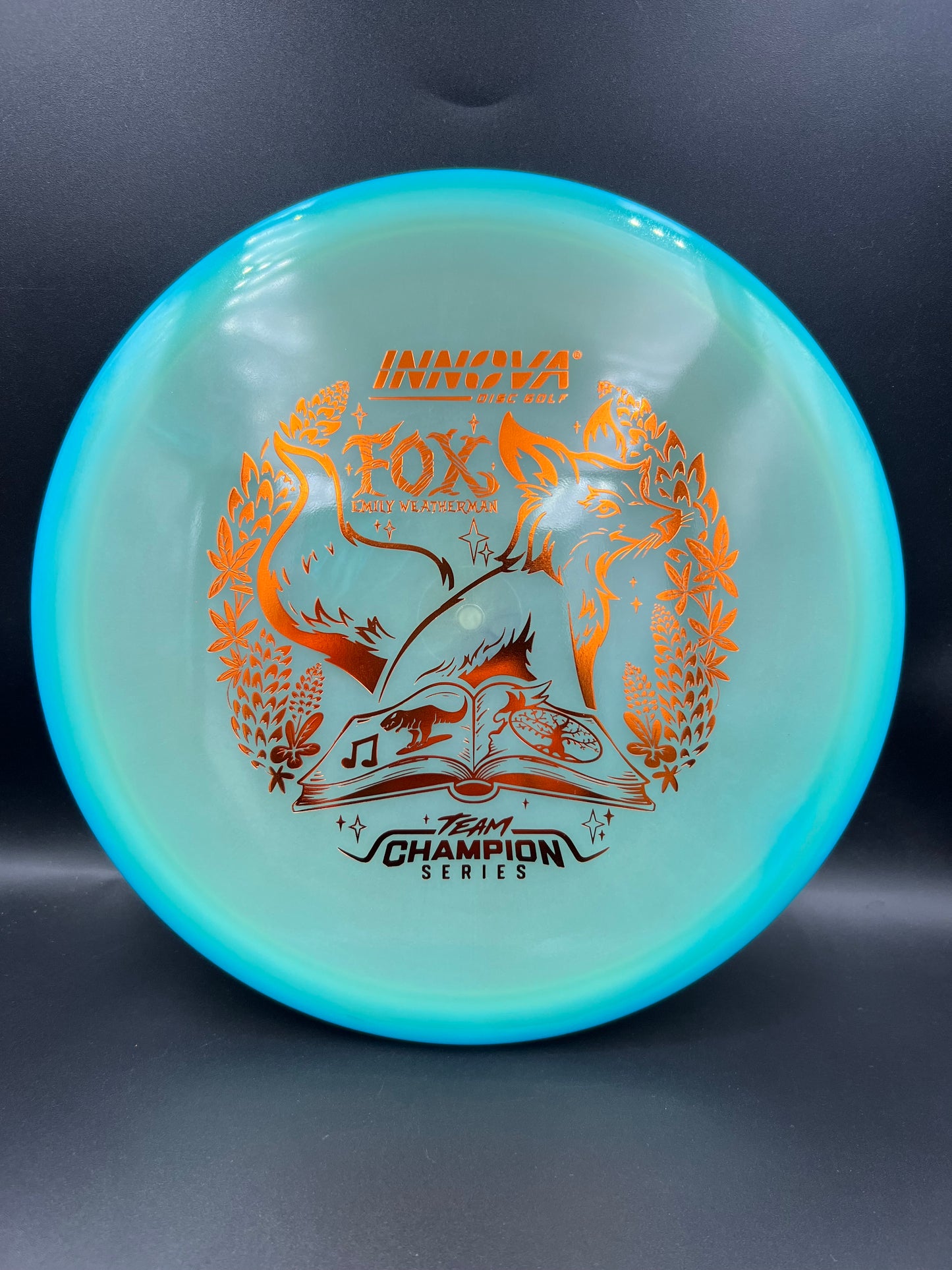 Innova Tour Series 2026 Proto Glow Halo Champion Fox Emily Weatherman Blue Orange Stamp - 180g
