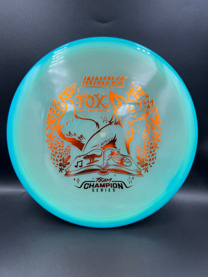 Innova Tour Series 2026 Proto Glow Halo Champion Fox Emily Weatherman Blue Orange Stamp - 180g