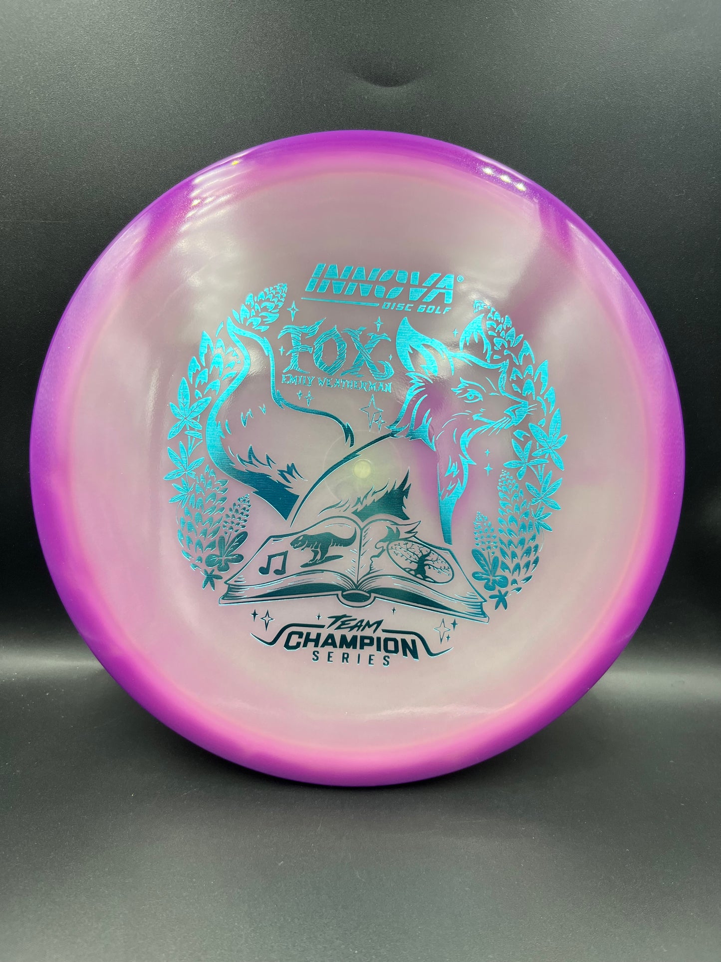 Innova Tour Series 2026 Proto Glow Halo Champion Fox Emily Weatherman Purple Blue Stamp - 180g