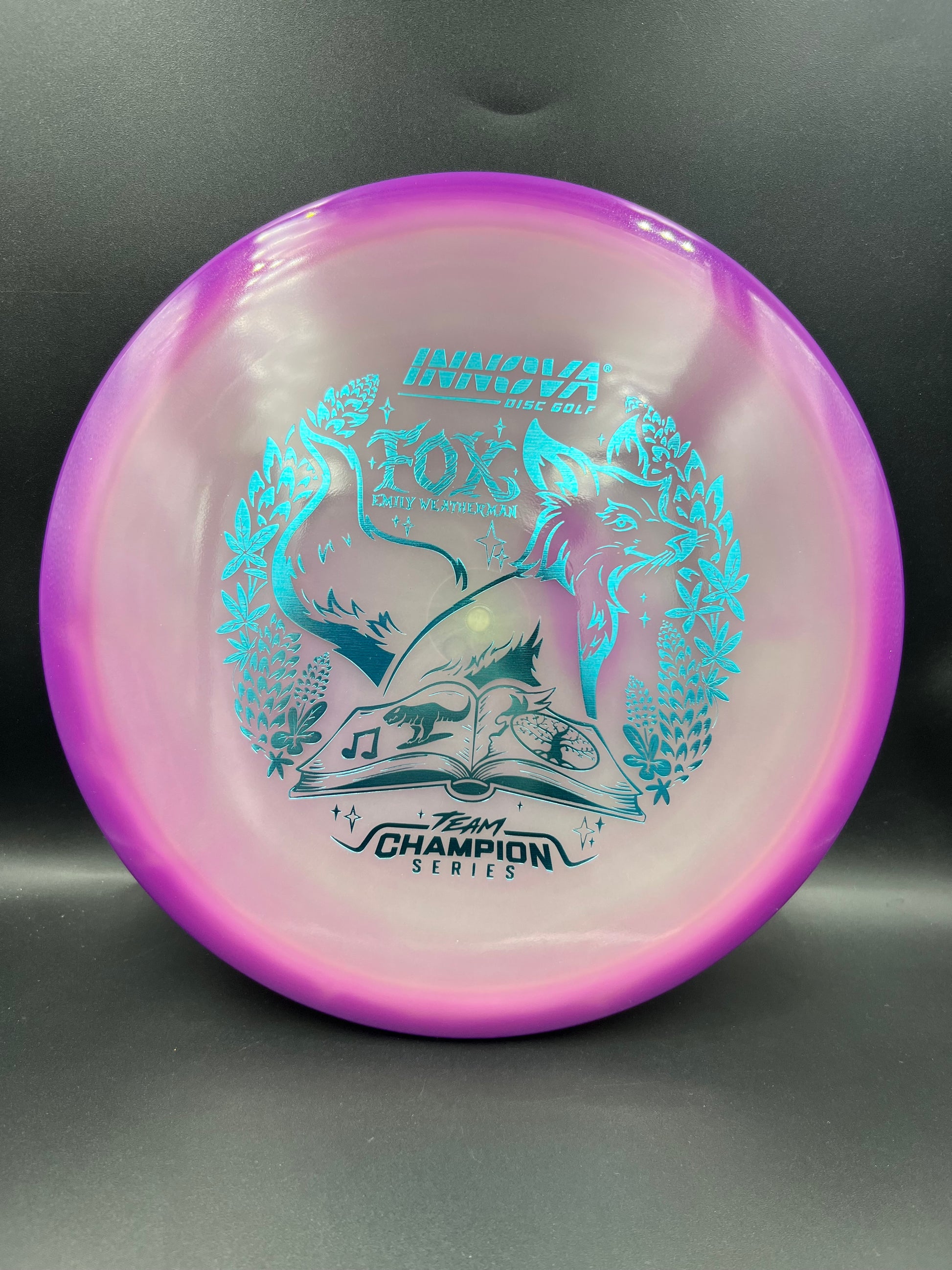 Innova Tour Series 2026 Proto Glow Halo Champion Fox Emily Weatherman Purple Blue Stamp - 180g