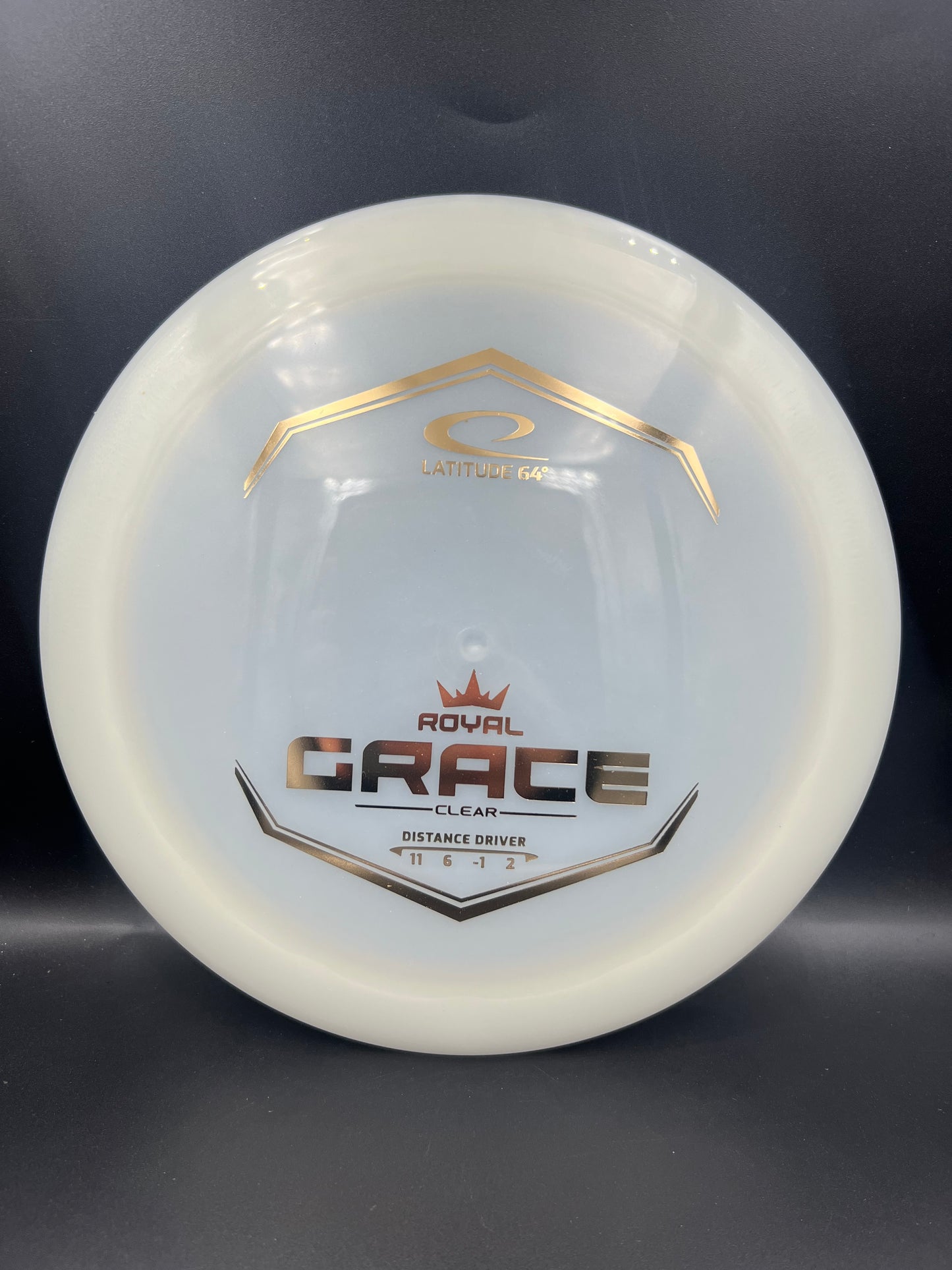 Latitude 64 Royal Clear Grace White Gold Stamp - 174g