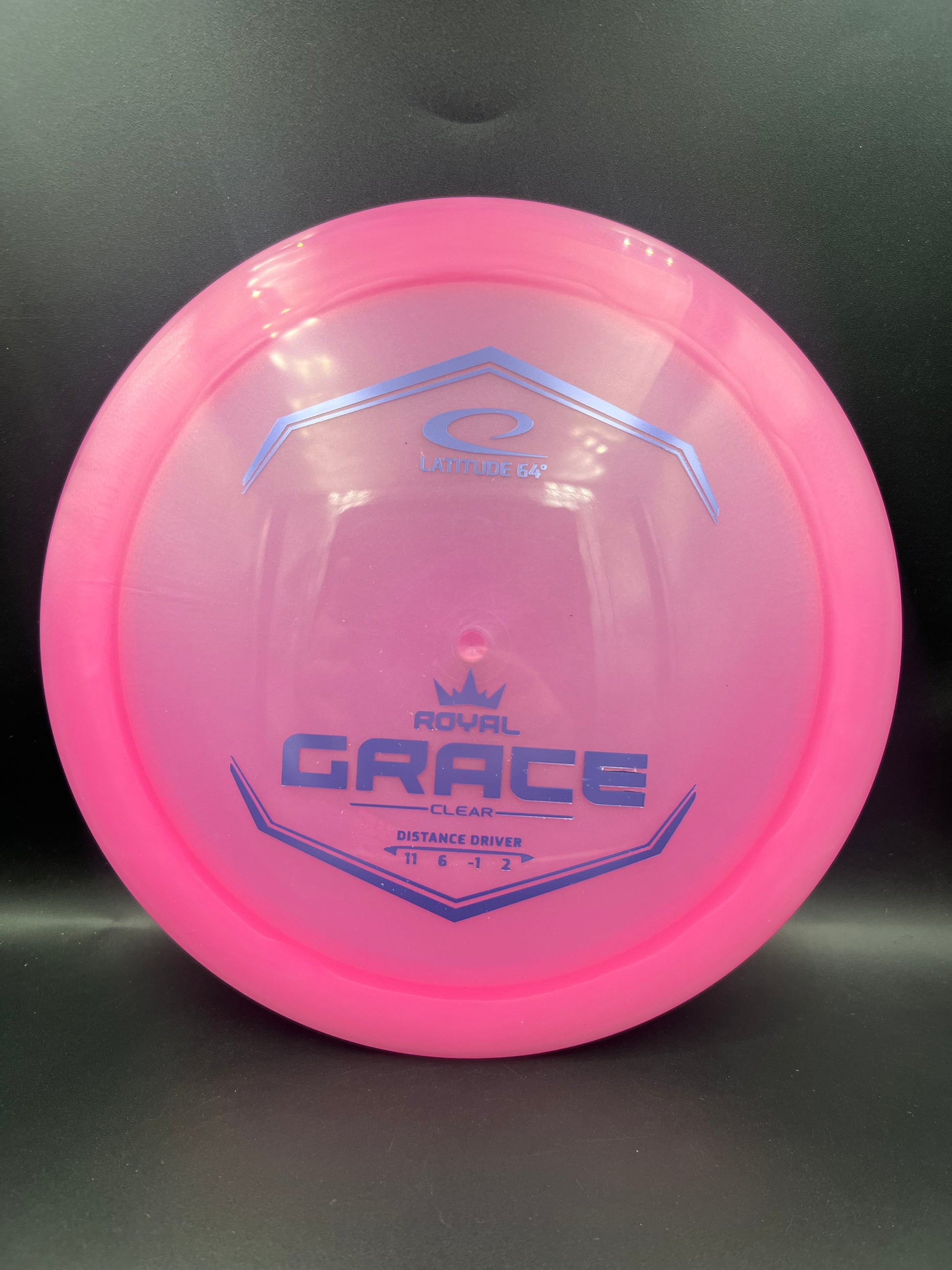 Latitude 64 Royal Clear Grace Pink Light Purple Stamp - 174g