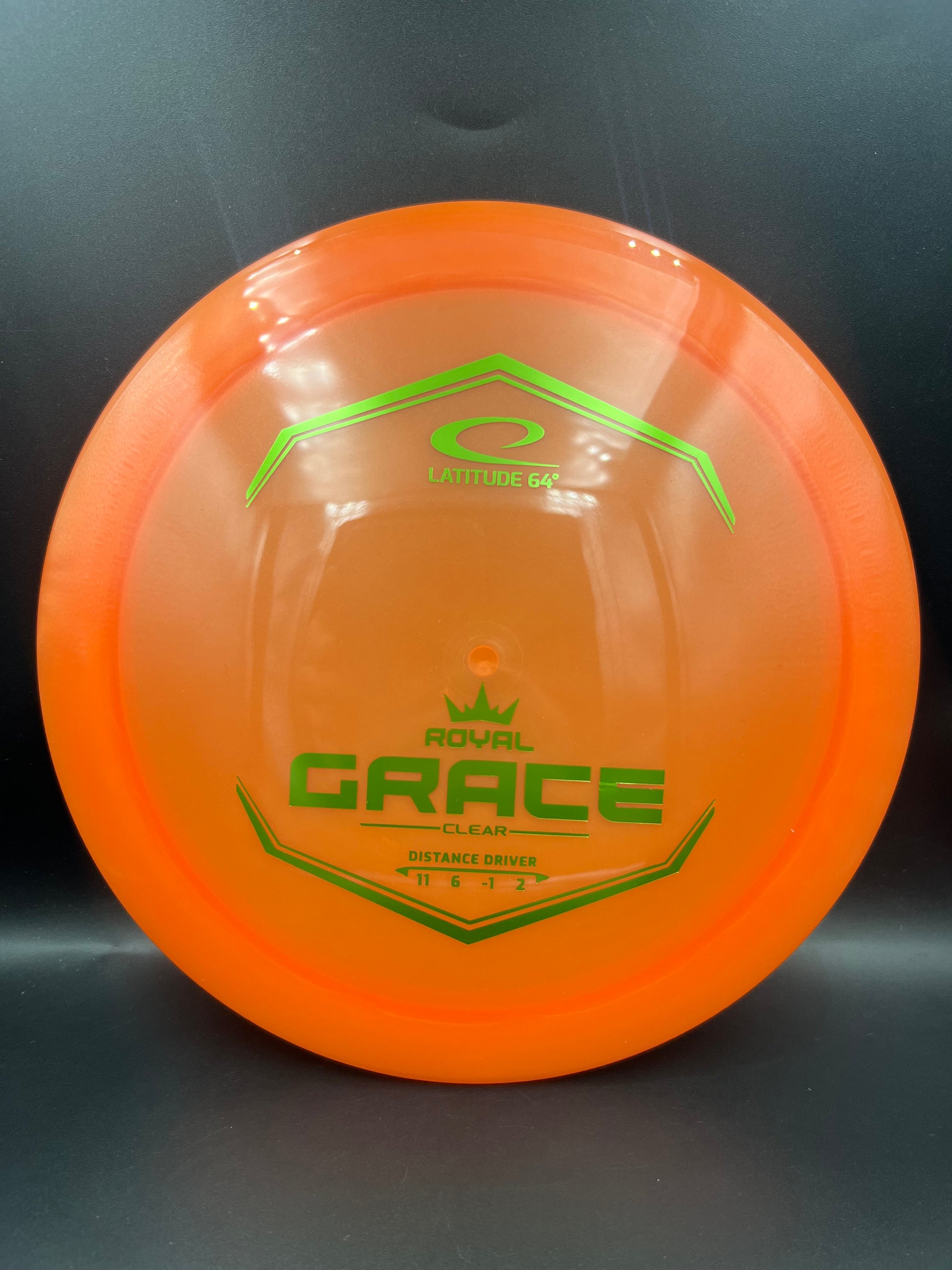 Latitude 64 Royal Clear Grace Orange Green Stamp - 175g