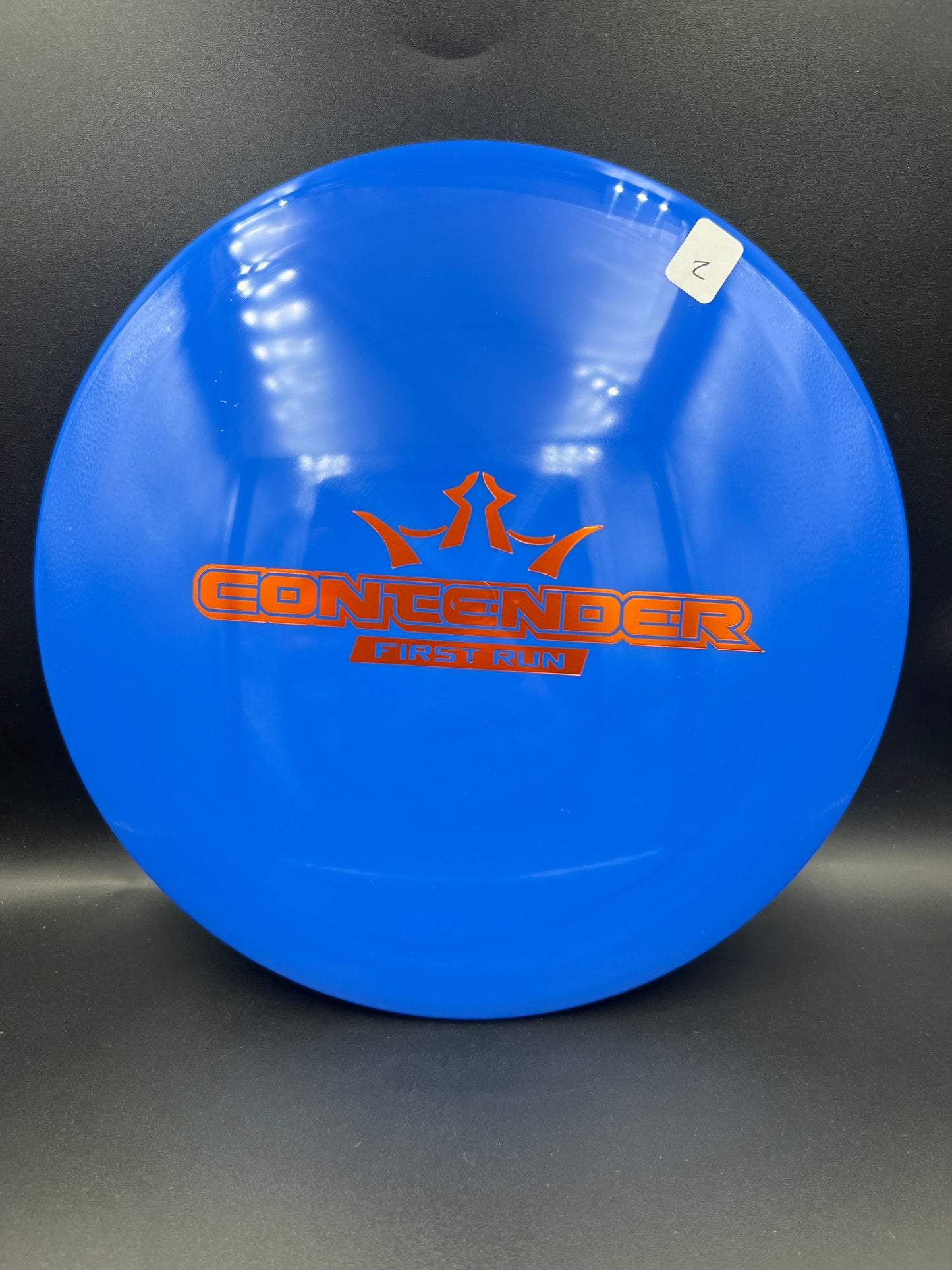 Dynamic Discs Fuzion Contender Blue Orange Stamp (2) - 169g