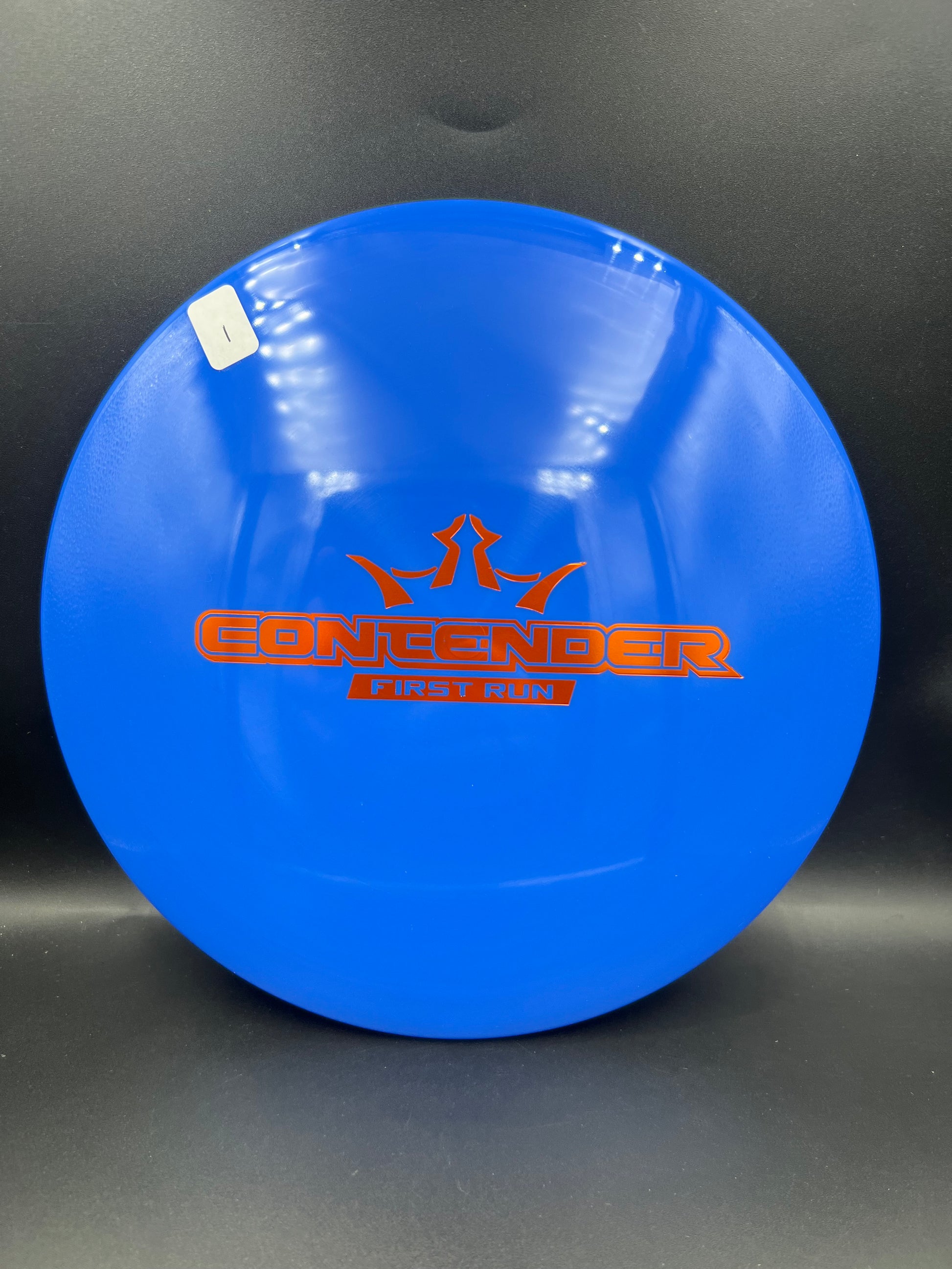 Dynamic Discs Fuzion Contender Blue Orange Stamp (1) - 173g