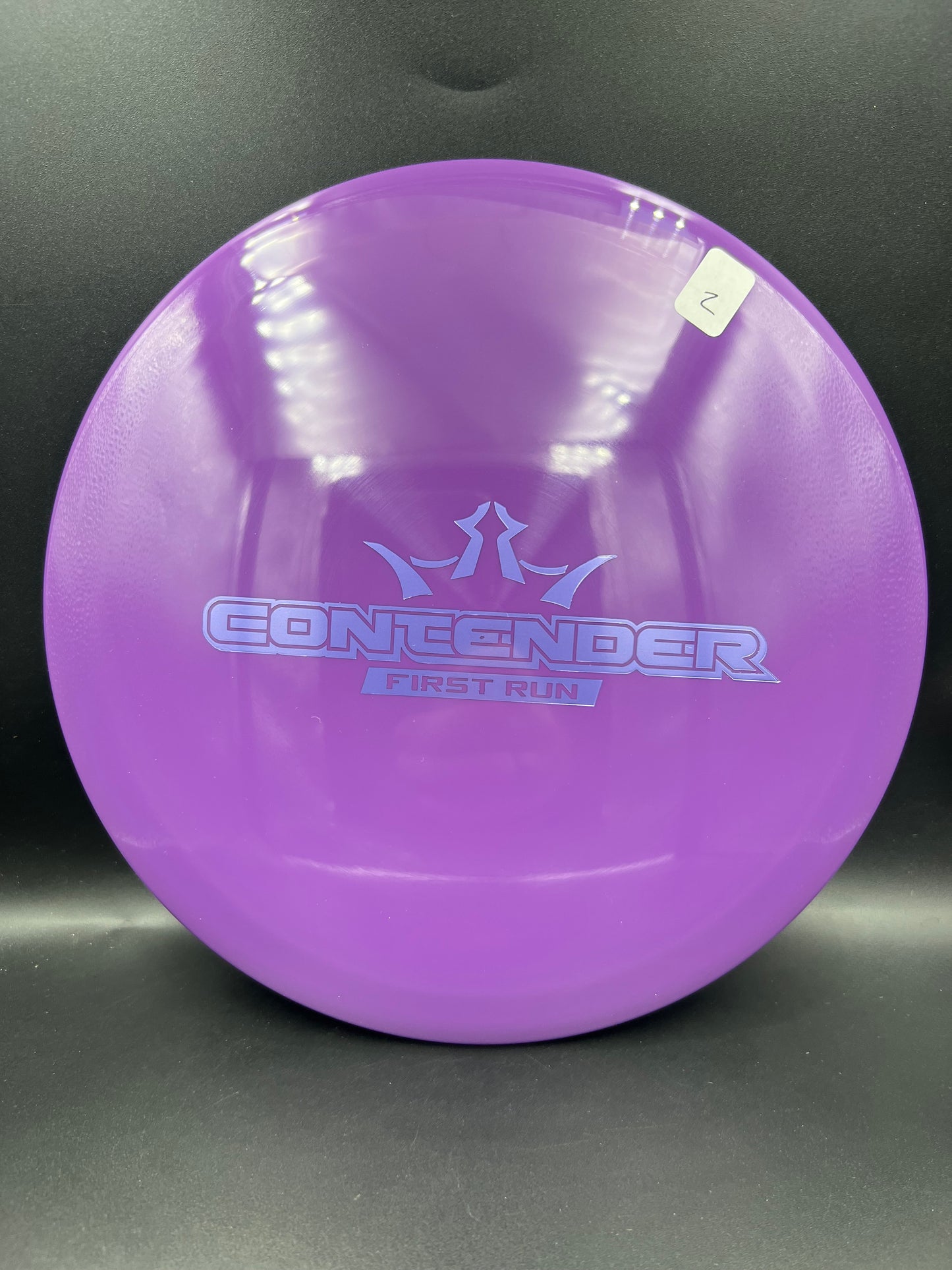 Dynamic Discs Fuzion Contender Purple Light Purple Stamp (2) - 169g