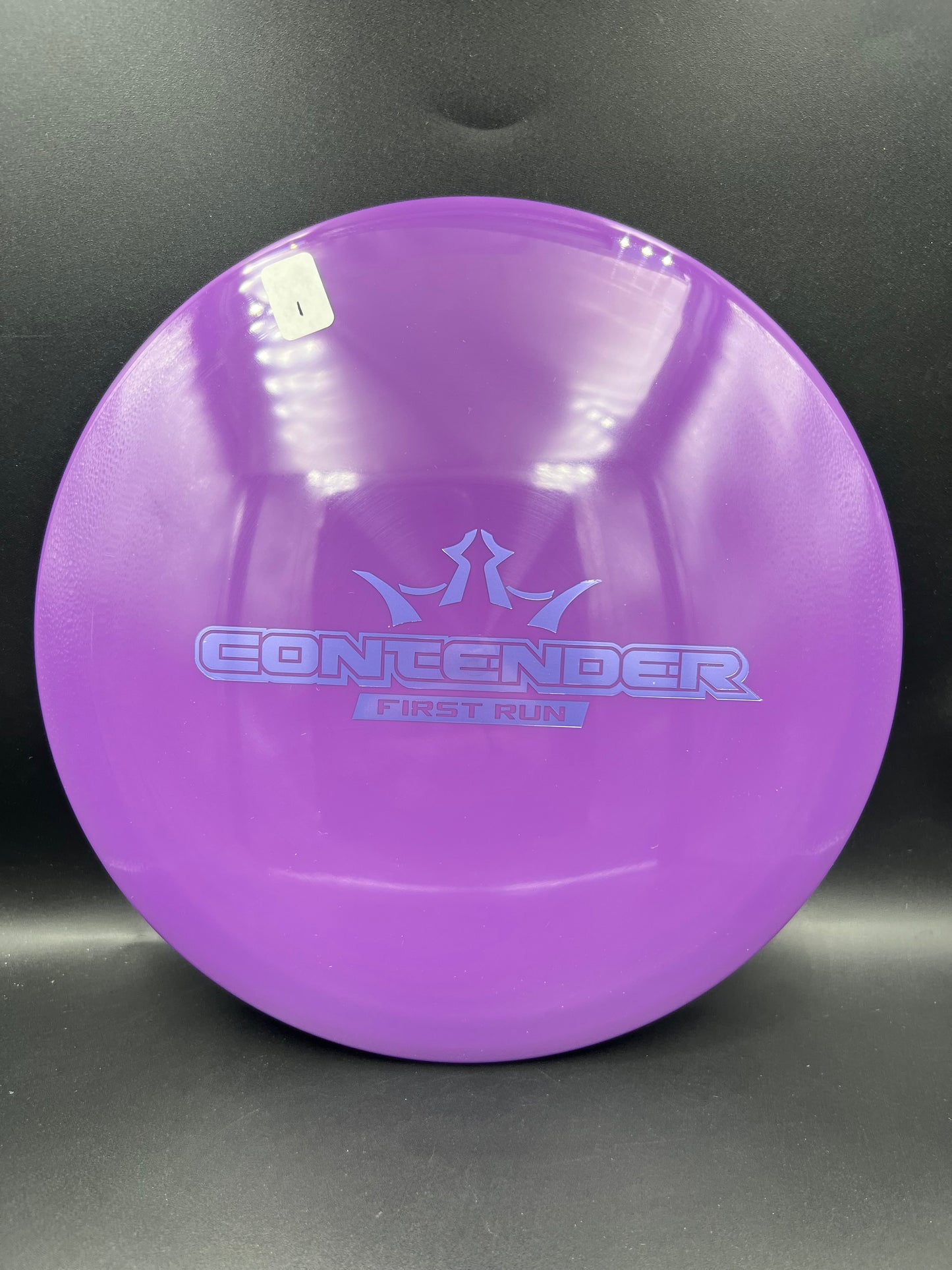 Dynamic Discs Fuzion Contender Purple Light Purple Stamp (1) - 173g