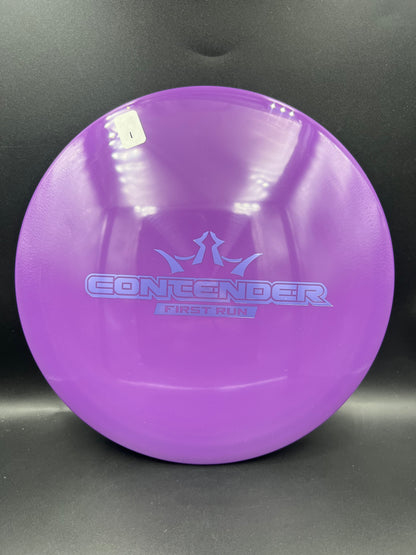 Dynamic Discs Fuzion Contender Purple Light Purple Stamp (1) - 173g