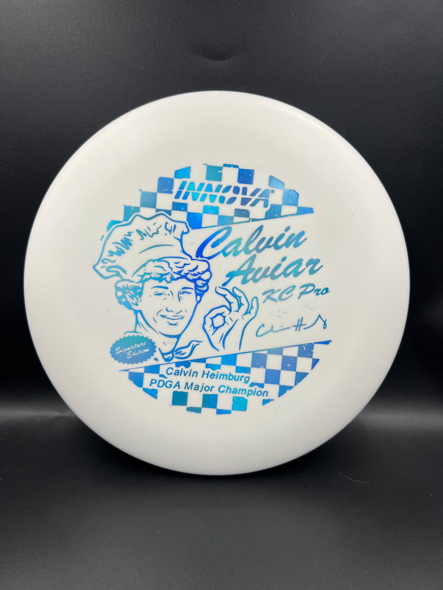 Innova Calvin Heimburg KC Pro Aviar White Light Blue Stamp - 171g