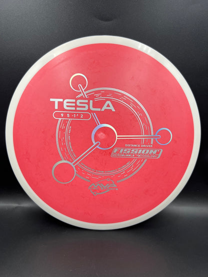 MVP Fission Tesla Reddish Pink Silver Stamp - 163g