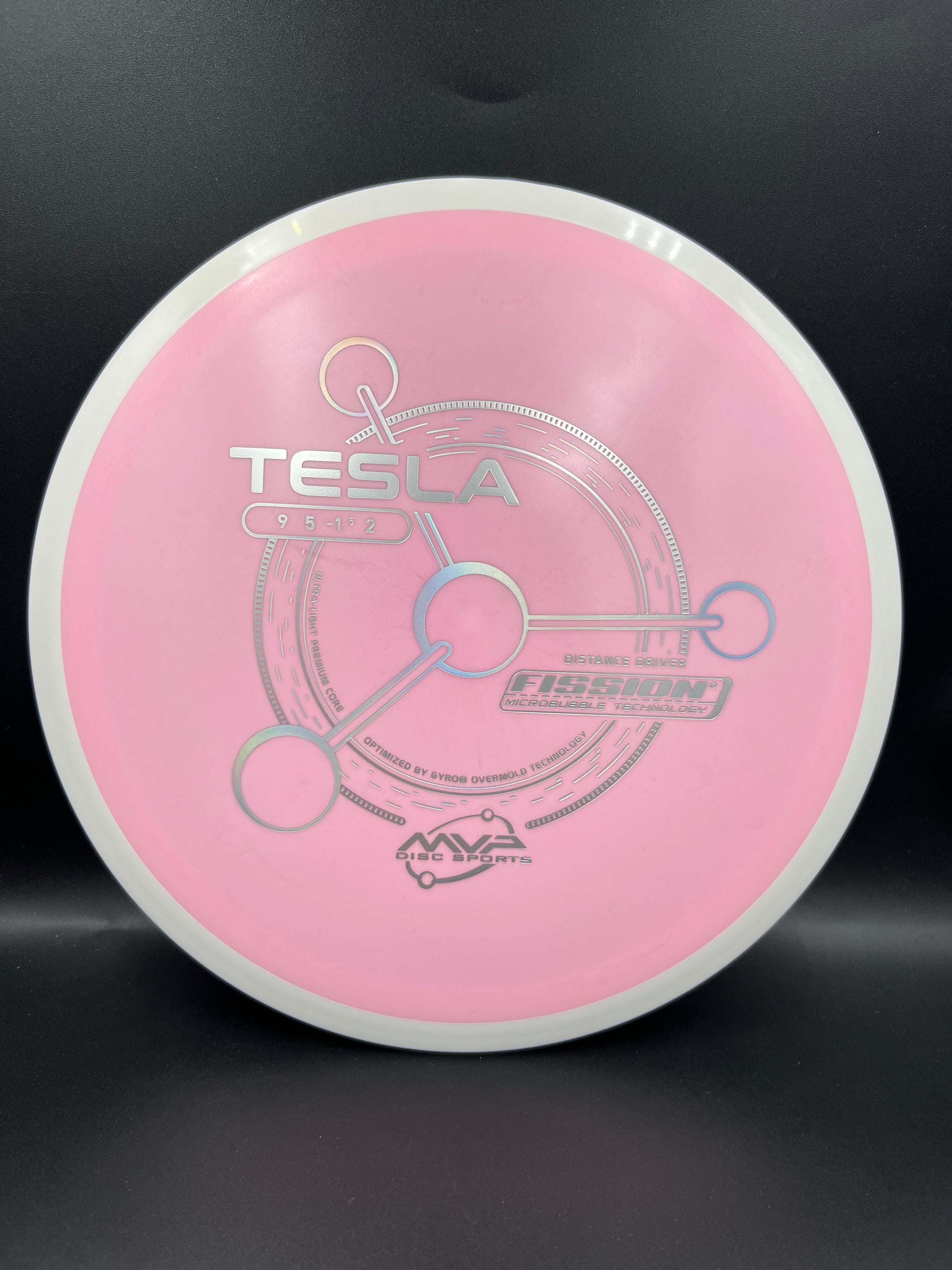 MVP Fission Tesla Pink Silver Stamp - 138g