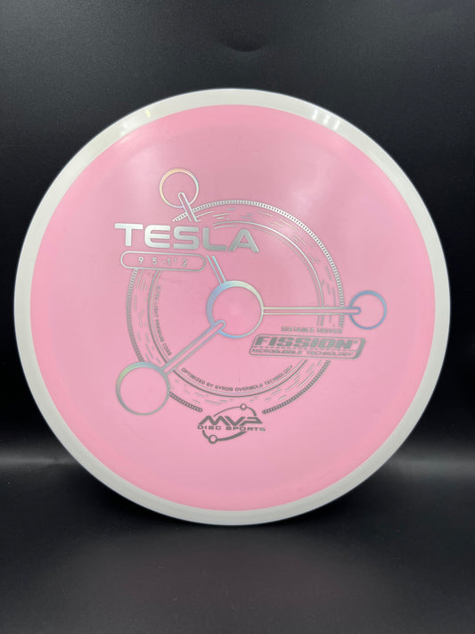 MVP Fission Tesla Pink Silver Stamp - 138g