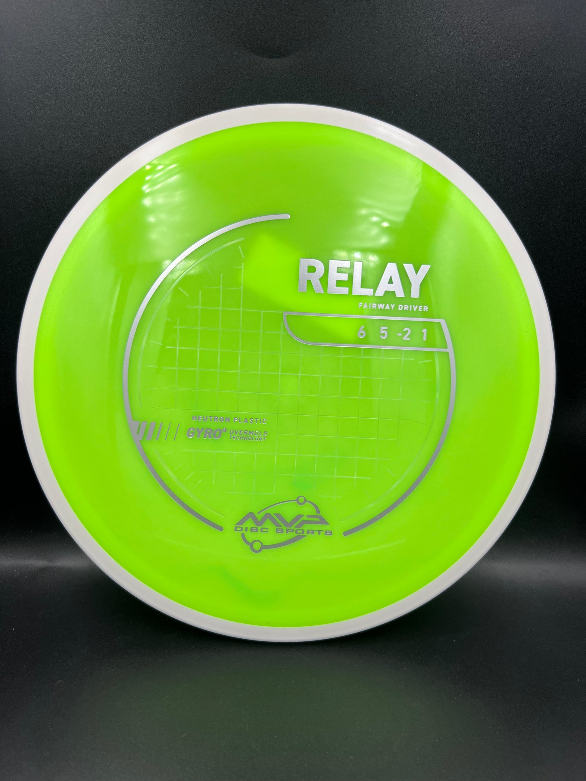 MVP Neutron Relay Bright Green Silver Stamp - 157g