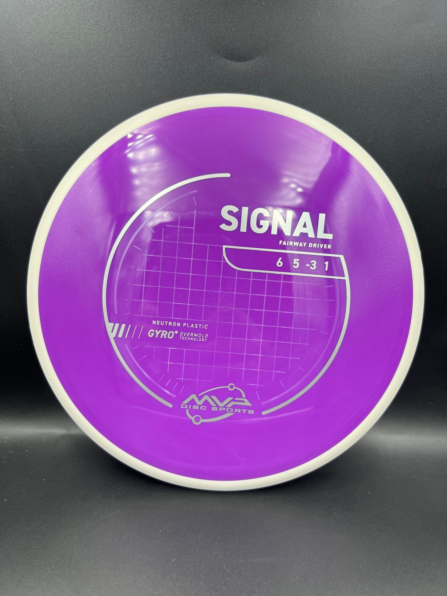 MVP Neutron Signal Purple Silver Stamp - 167g
