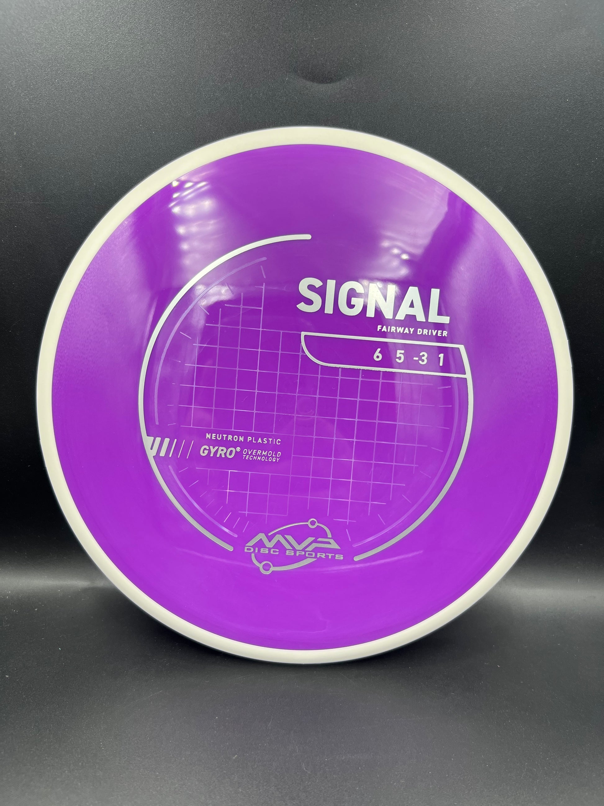 MVP Neutron Signal Purple Silver Stamp - 167g