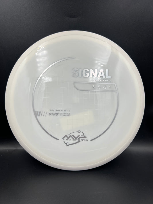 MVP Neutron Signal White Silver Stamp - 158g