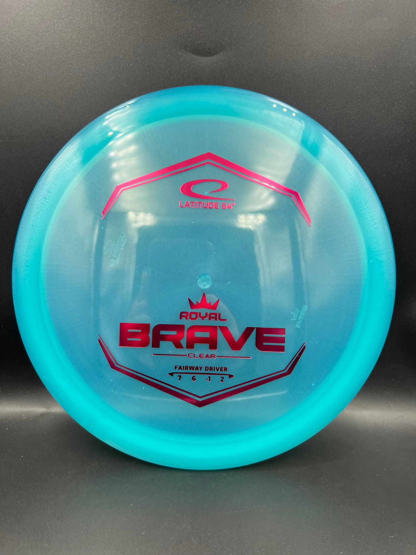 Latitude 64 Royal Clear Brave Blue Pink Red Stamp - 175g