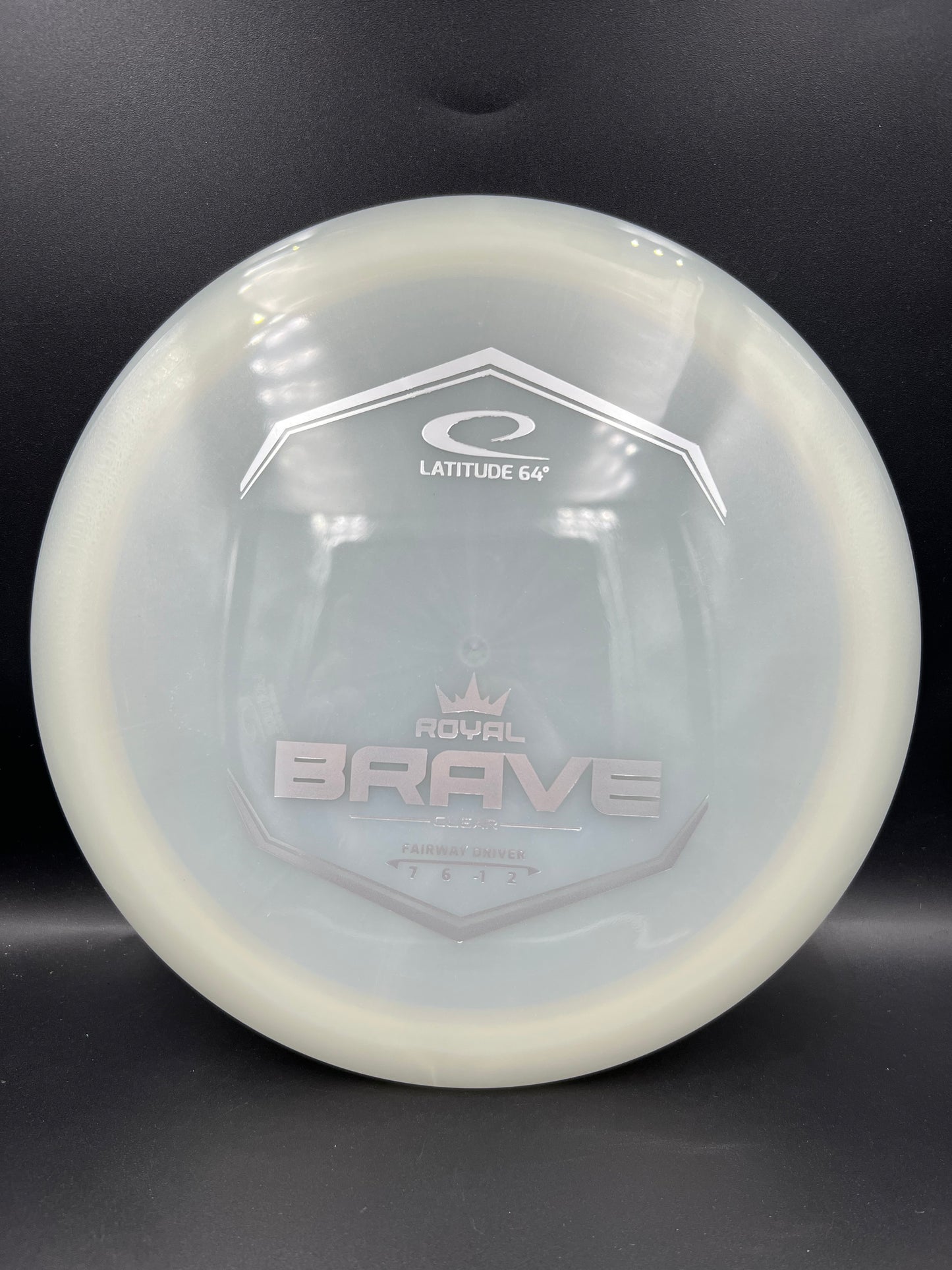 Latitude 64 Royal Clear Brave White Silver Stamp - 173g