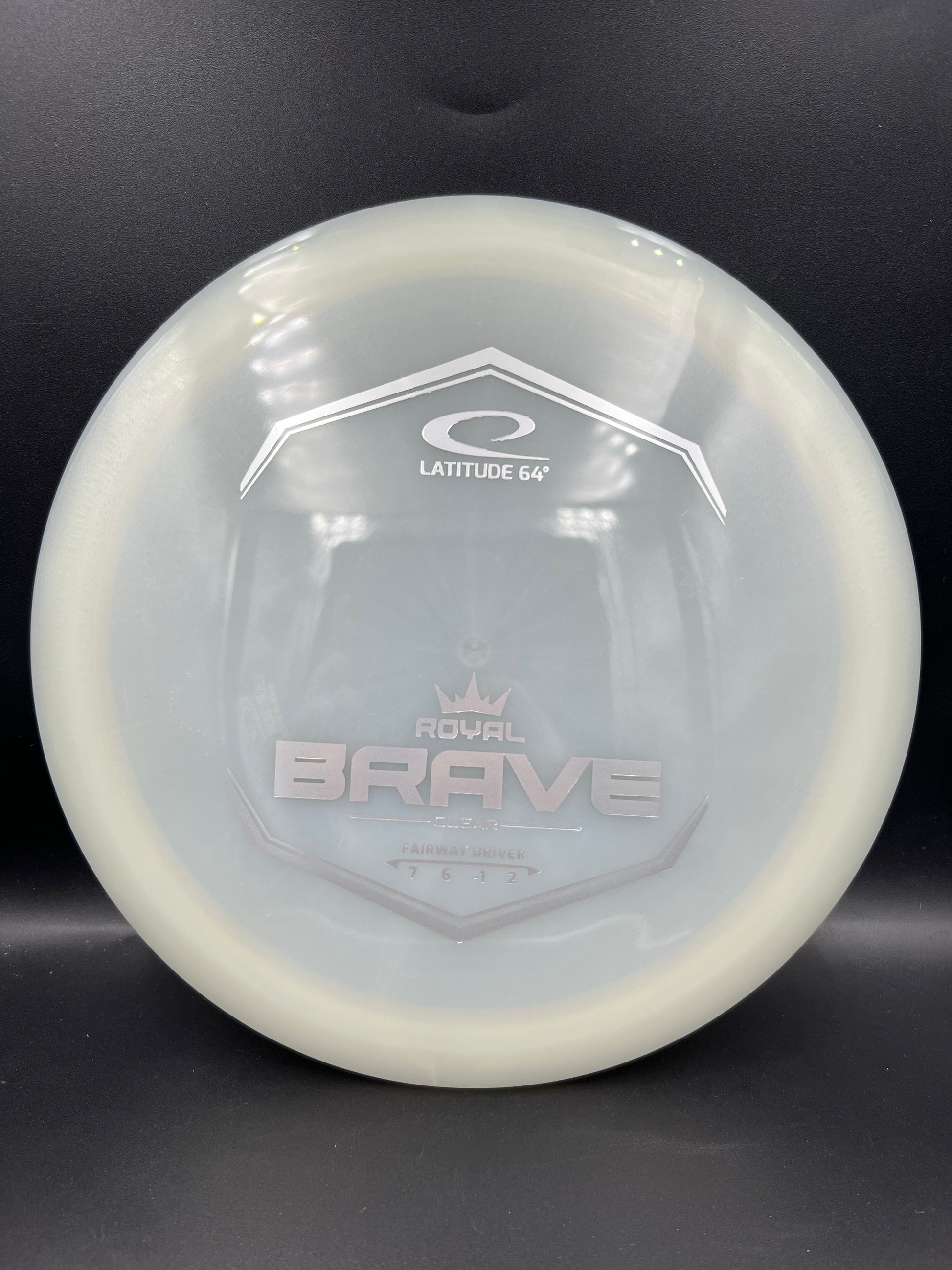 Latitude 64 Royal Clear Brave White Silver Stamp - 173g