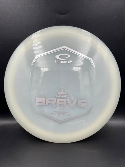 Latitude 64 Royal Clear Brave White Silver Stamp - 173g