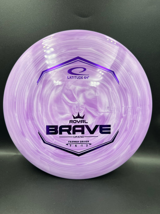 Latitude 64 Royal Grand Brave Swirly Purple Purple Stamp - 176g