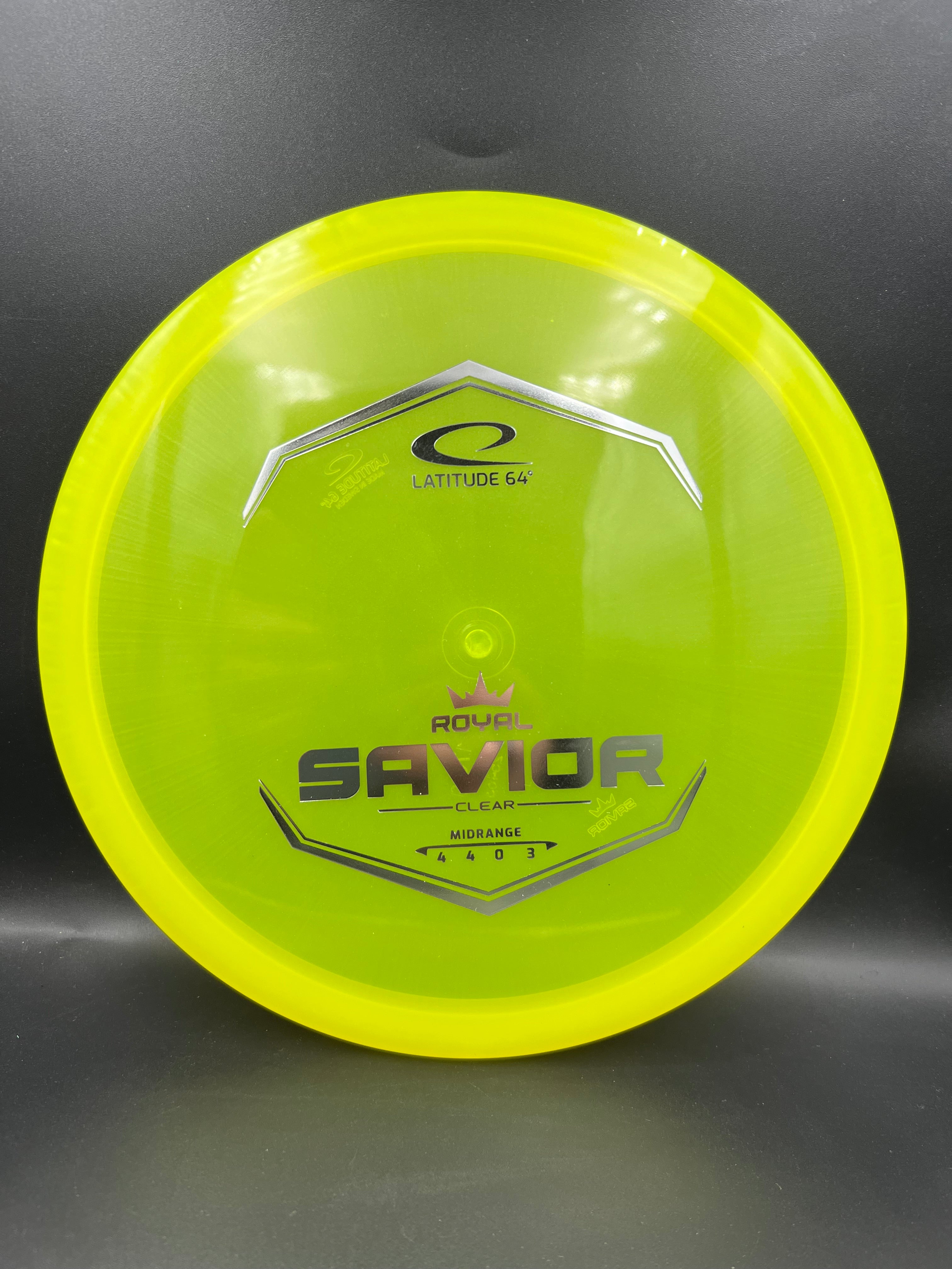 Royal Clear Savior | Approach Disc | Latitude 64 – Out of Bounds