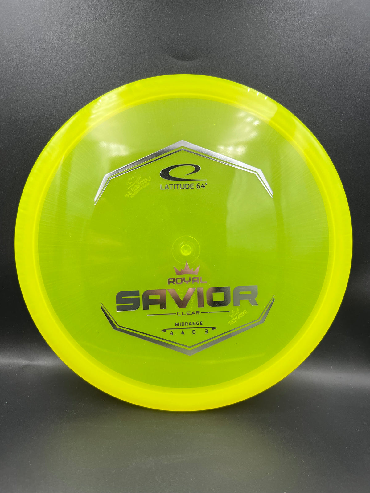 Royal Clear Savior | Approach Disc | Latitude 64 – Out of Bounds 