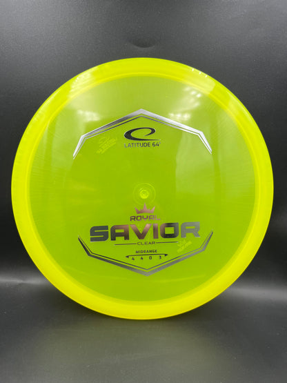 Latitude 64 Royal Clear Savior Yellow Silver Stamp - 173g