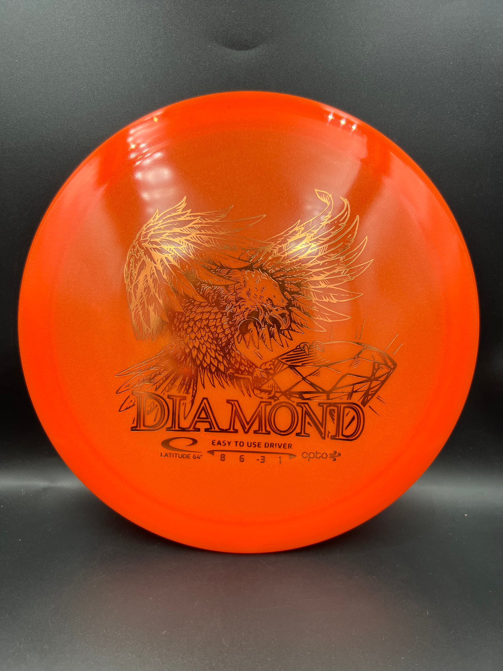 Latitude 64 Opto Air Diamond Orange Orange Stamp - 147g