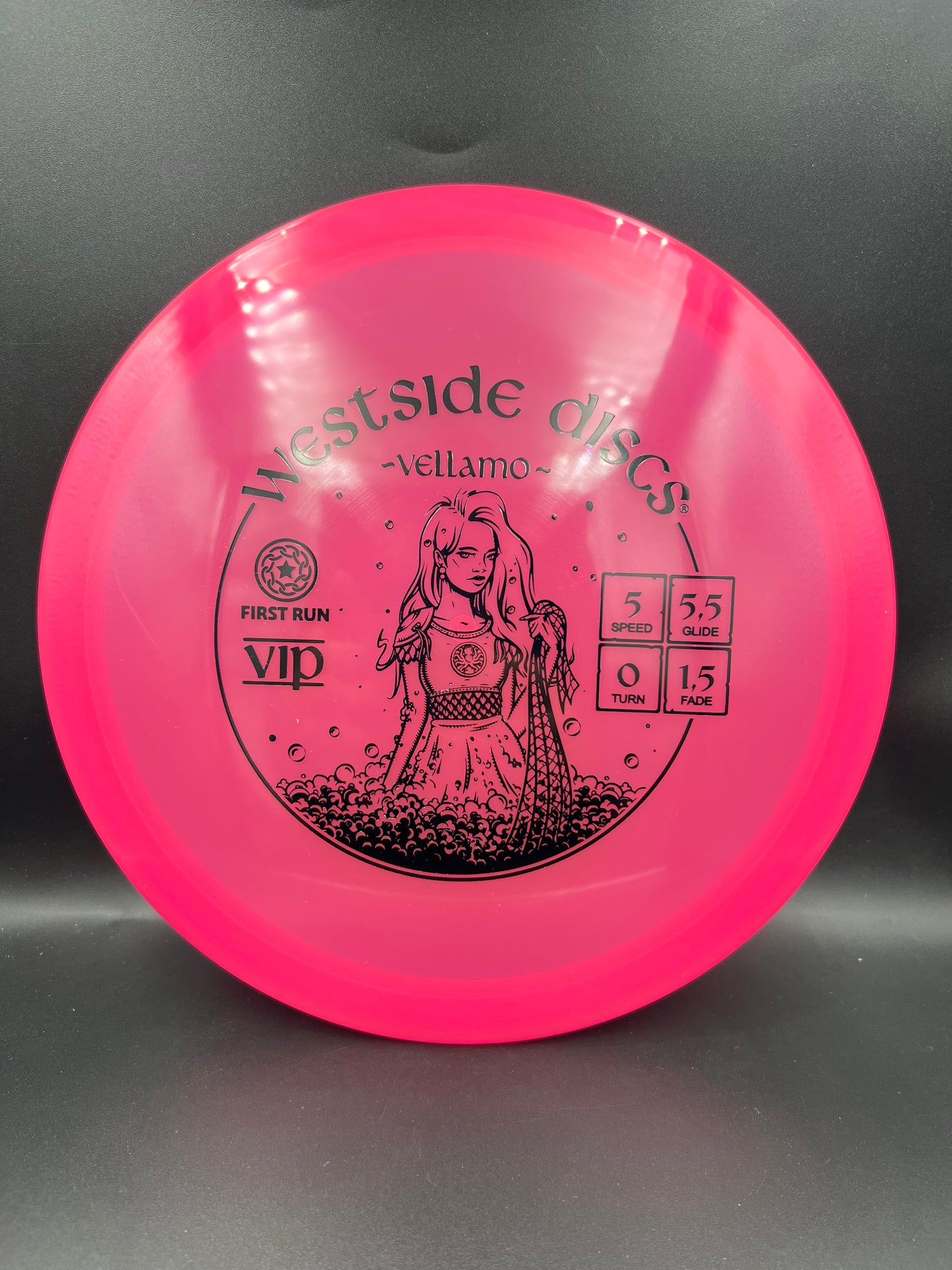 Westside VIP Vellamo Pink Black First Run Stamp - 175g