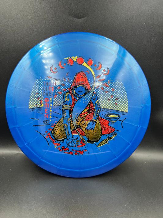Thought Space Ethereal Omen Blue Gold Red Stamp - 175g