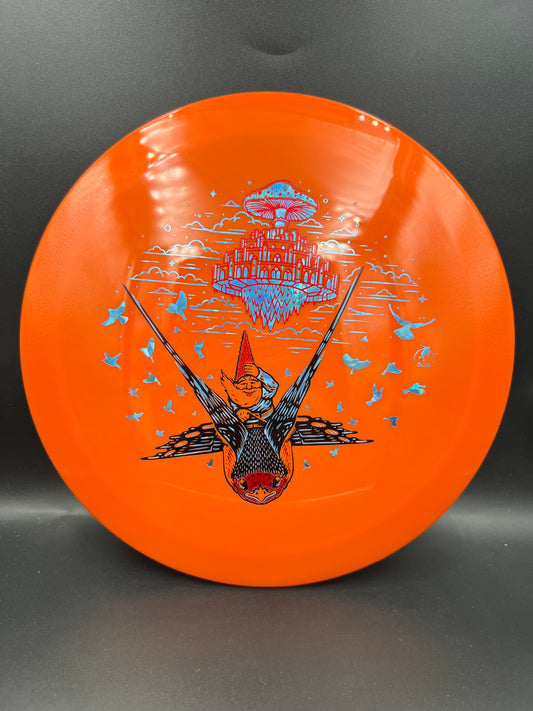 Thought Space Soft Aura Mantra Orange Red Blue Stamp - 174g