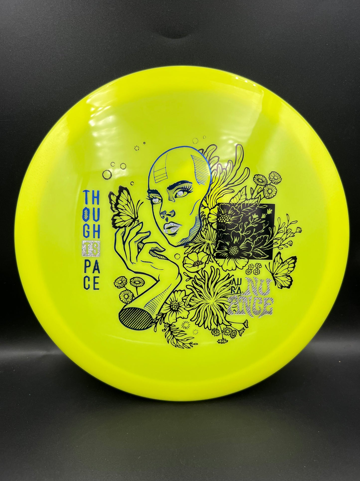 Thought Space Aura Nuance Yellow Blue Silver Stamp - 169g