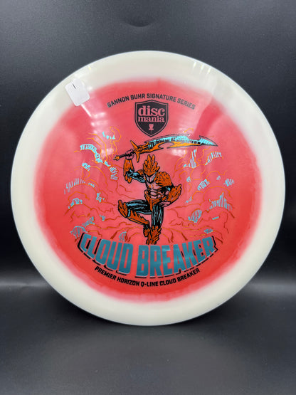 Discmania Gannon Buhr 2026 Q-Line Cloudbreaker Dark Pink Light Blue Stamp (1) - 173g
